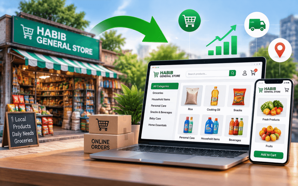 Habib General Store — From Local Shop to Online Sales